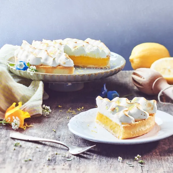 Tarte au citron meringuée Croustipate