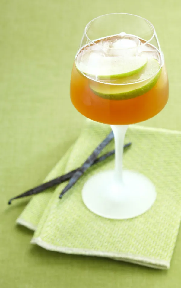 Cocktail pomme vanille pommeau