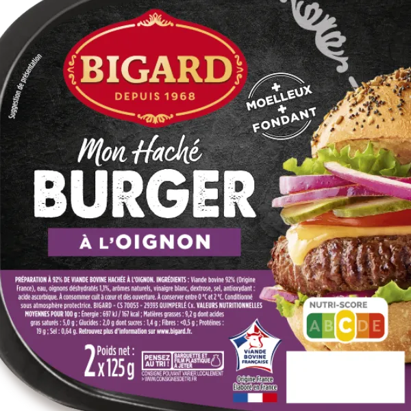 Pack burger Bigard