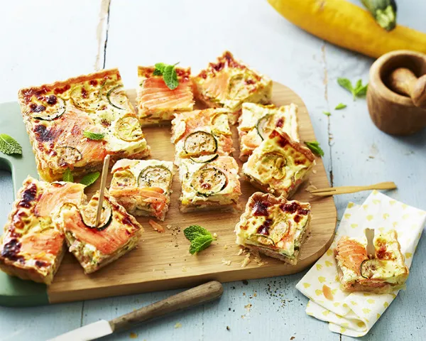 Quiche au saumon fumé Delpeyrat