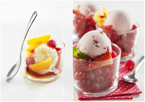Glaces aux fruits Promocash