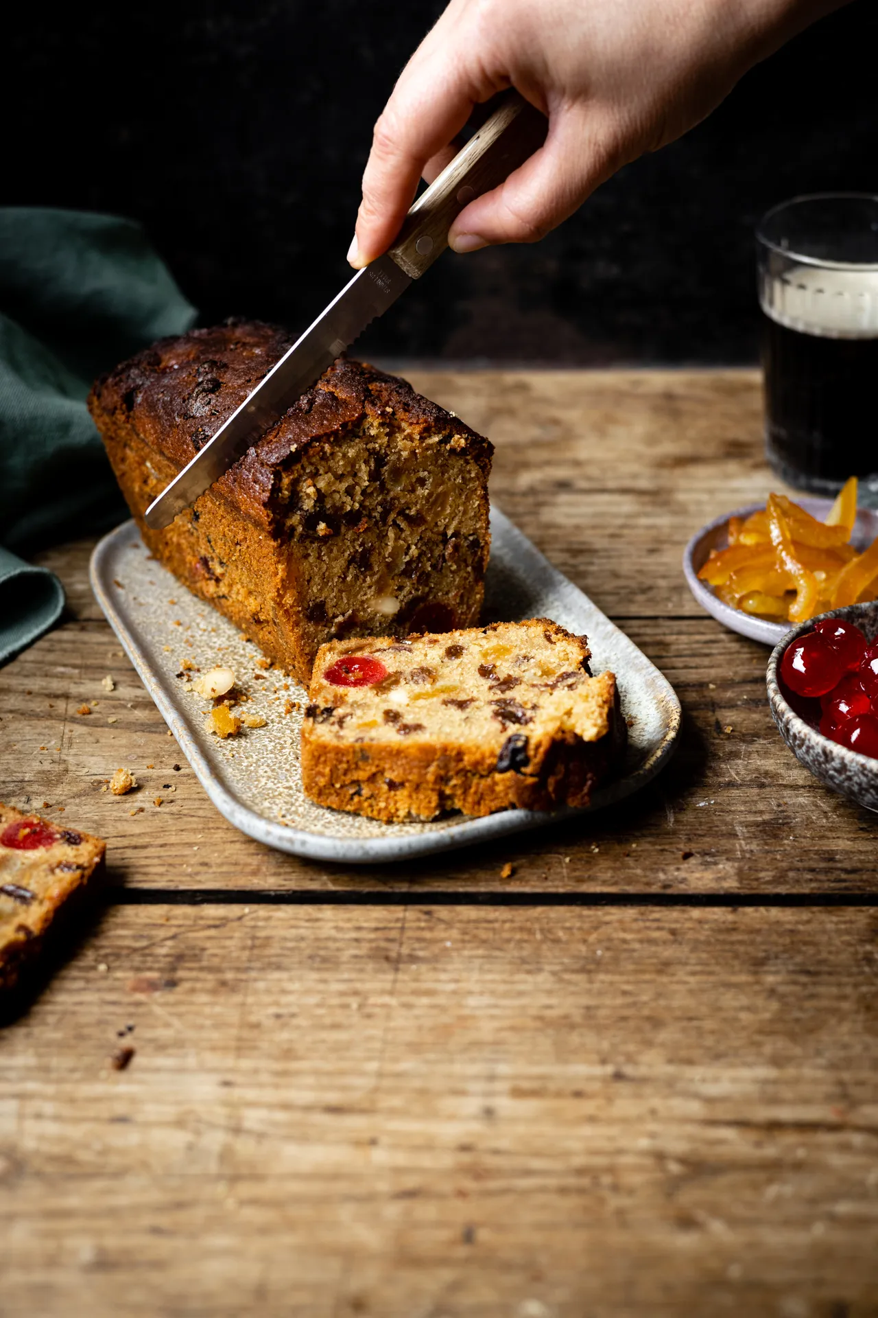 Cake fruits confits, Bretons en cuisine