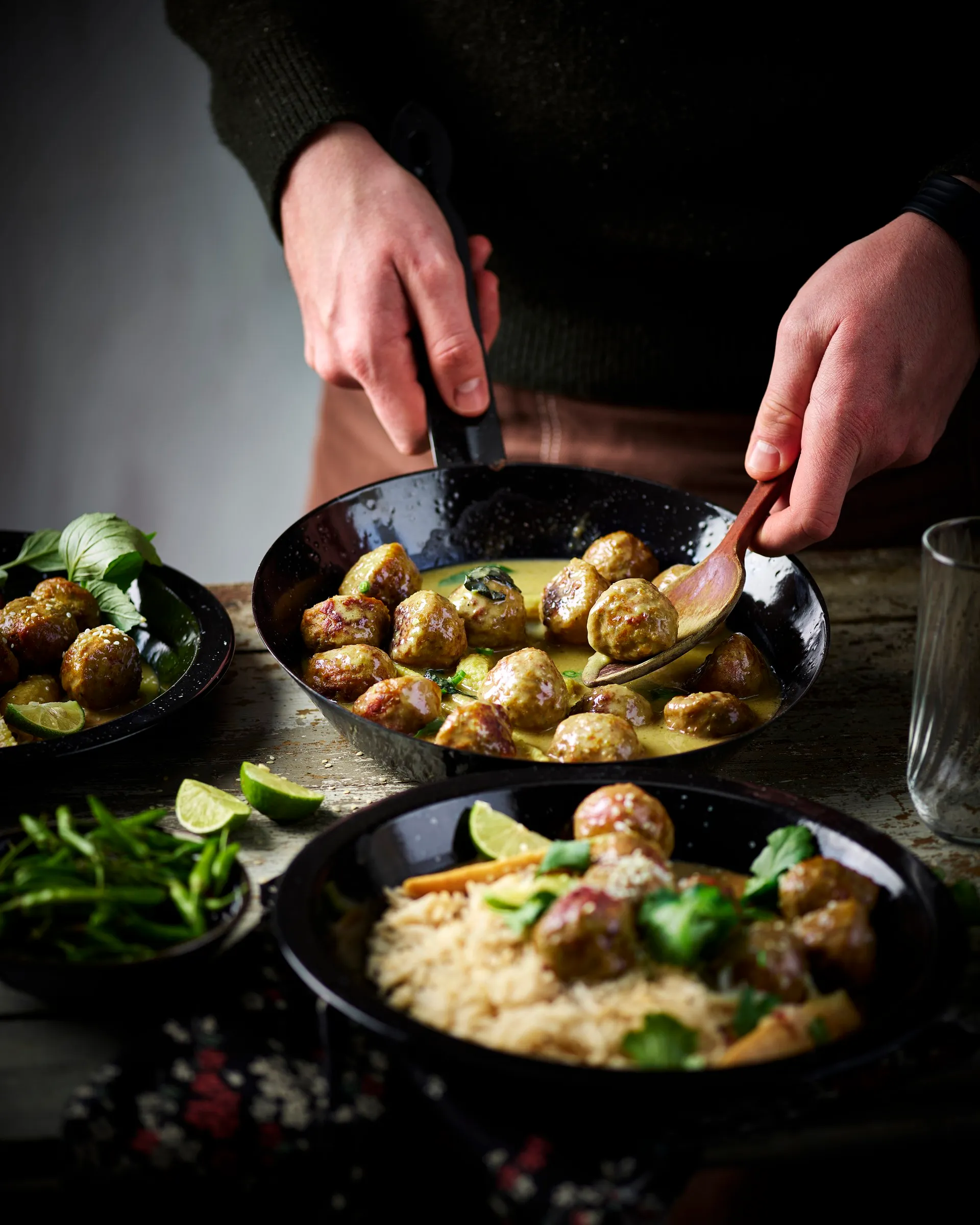 Boulettes curry, Bigard