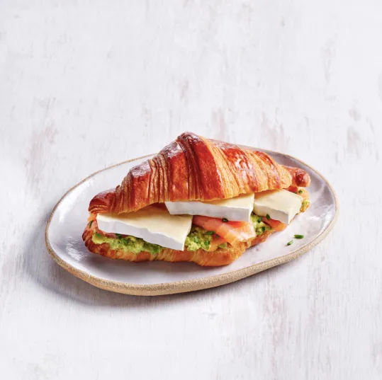 Croissant au coulommiers Président