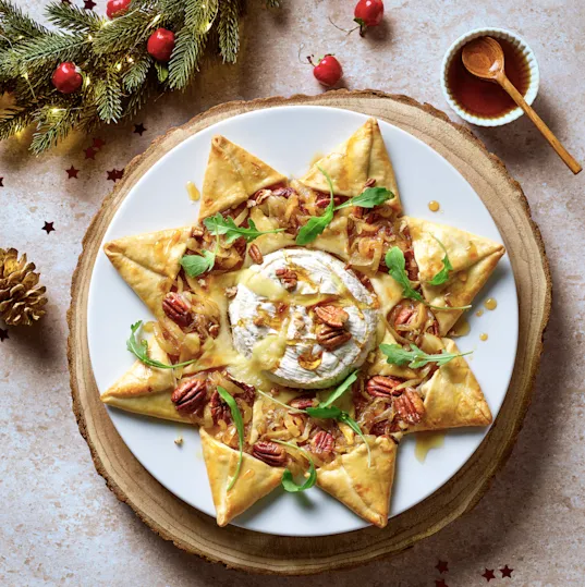 Etoile de Noël au camembert Président
