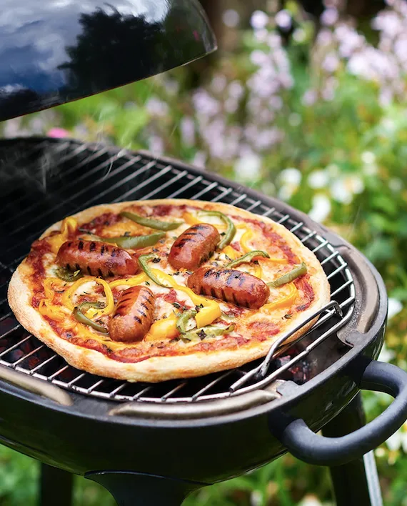 Pizza chorizo au barbecue, Bigard