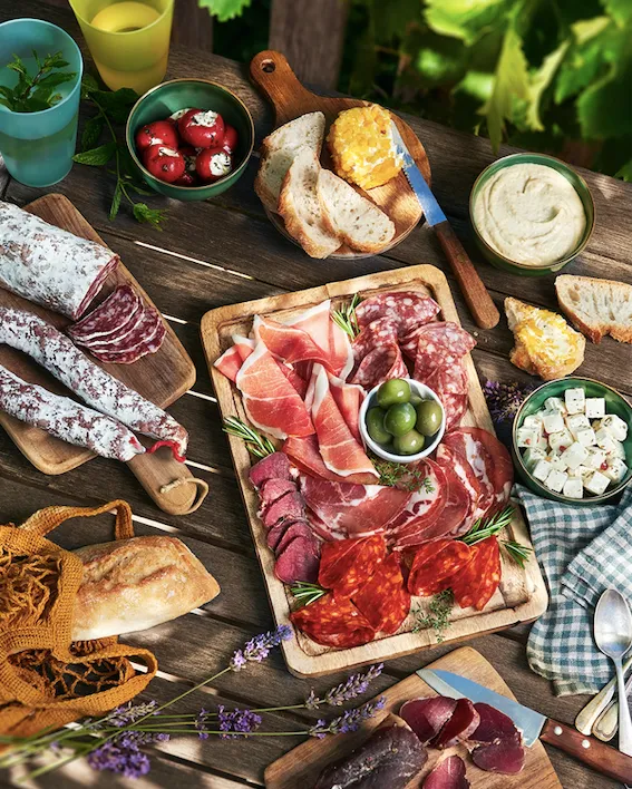 Planche de charcuteries Montagne noire