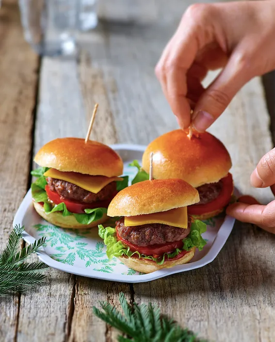 Mini burgers Bigard