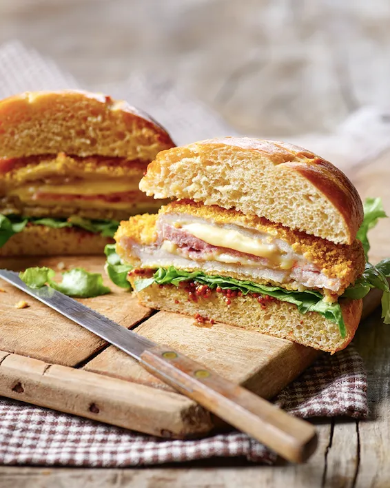 Burger cordon bleu Bigard