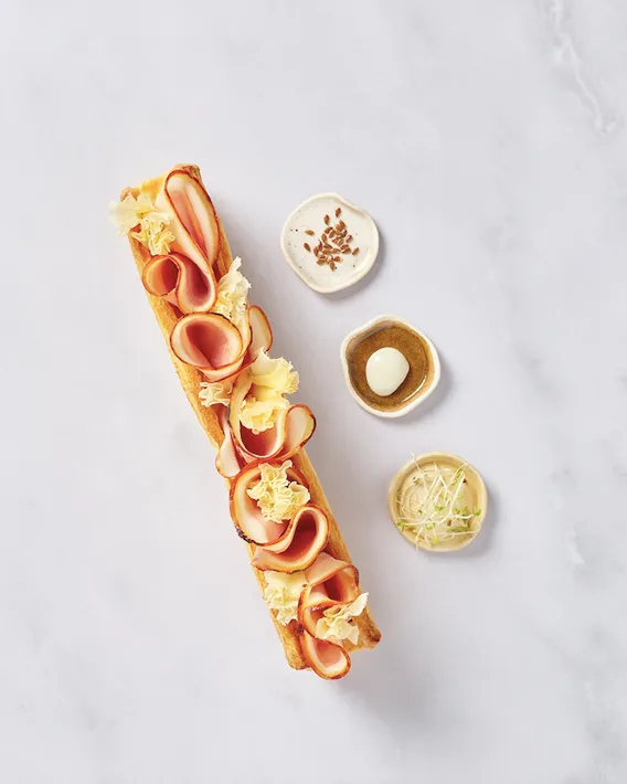 Sandwich feuilleté
