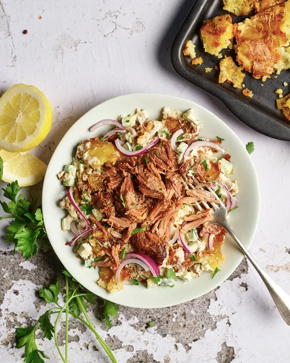 Araignée de boeuf en salade de pommes de terre, Bigard