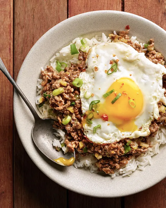 Boeuf haché façon Mongol