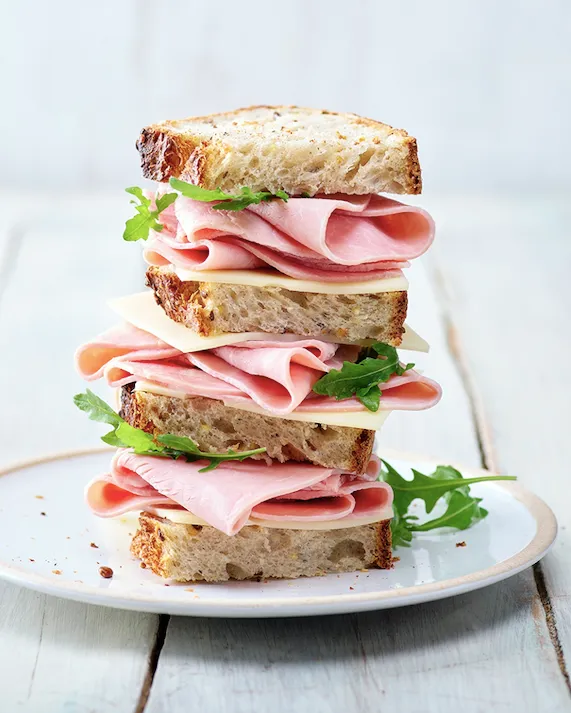 Sandwich jambon fromage