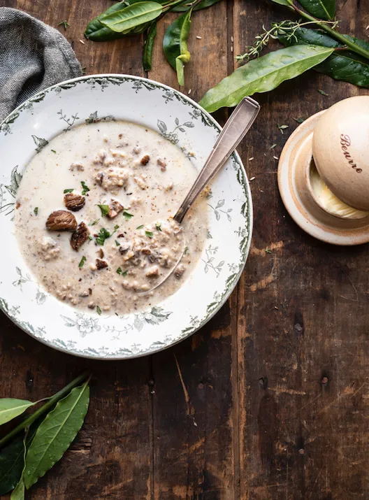 Soupe de chataîgnes, Bretons en cuisine