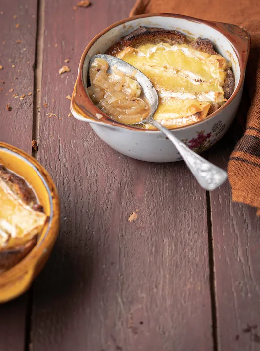 Soupe à l'oignon gratinée, Normands en cuisine