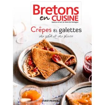 Livre crêpes de galettes, Bretons en cuisine Ouest France