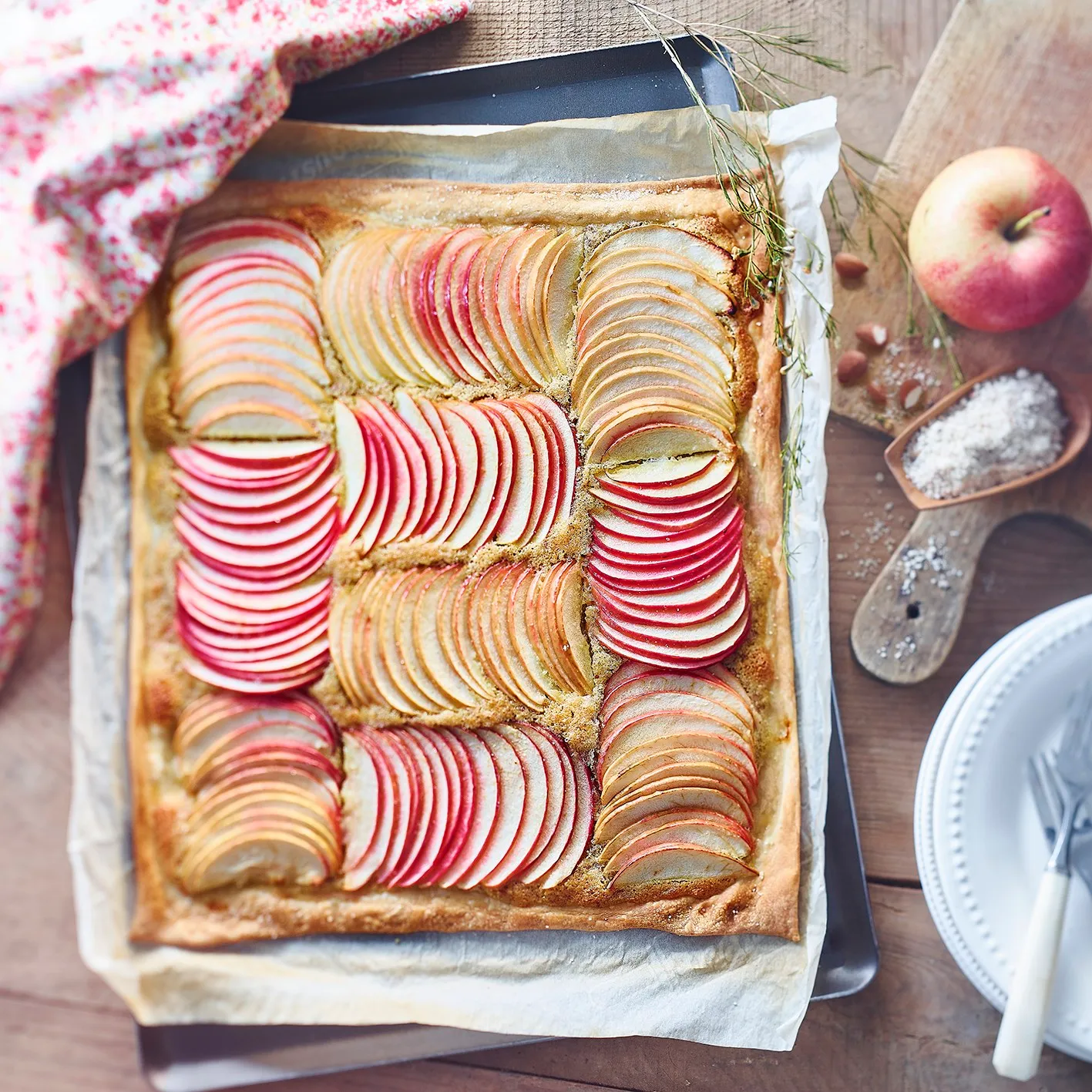 Tarte fine aux pommes, Croustipate