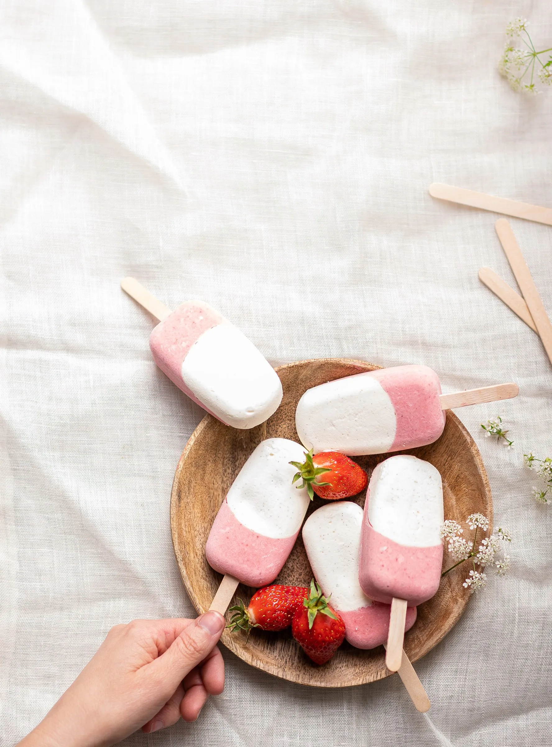 Esquimaux fraise vanille, Normands en cuisine
