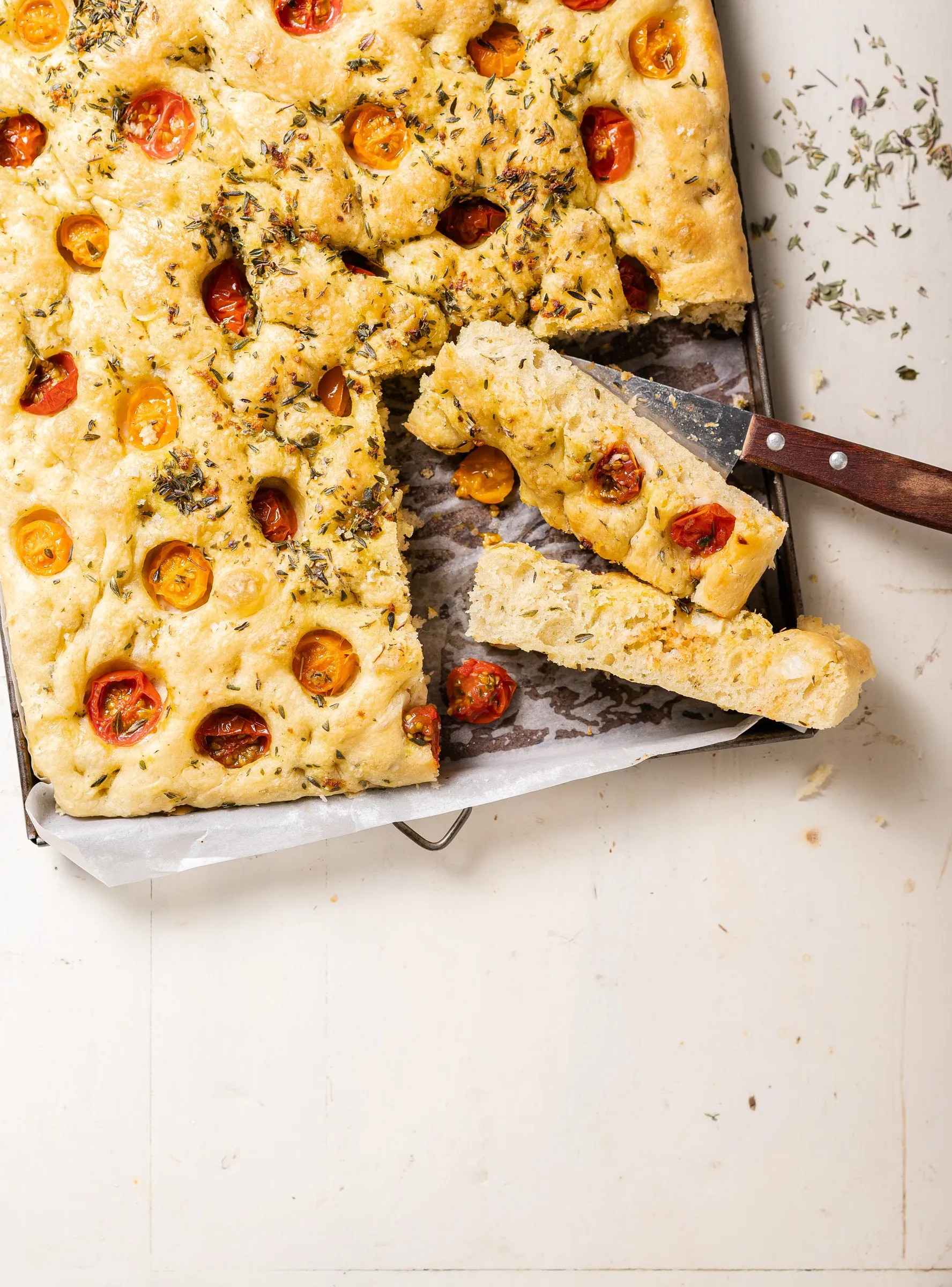 Focaccia, Normands en cuisine