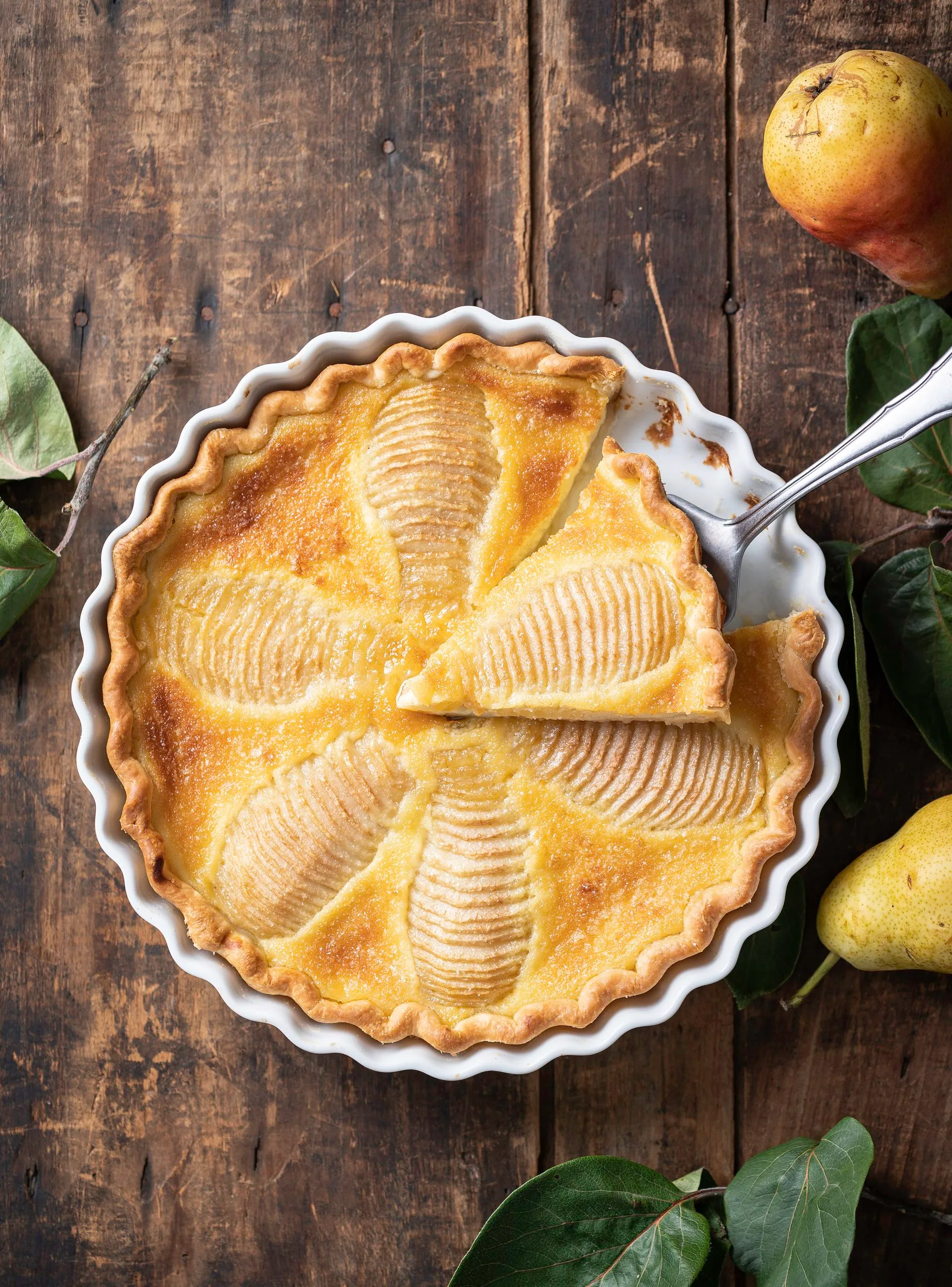 Tarte normande aux poires, Normands en cuisine